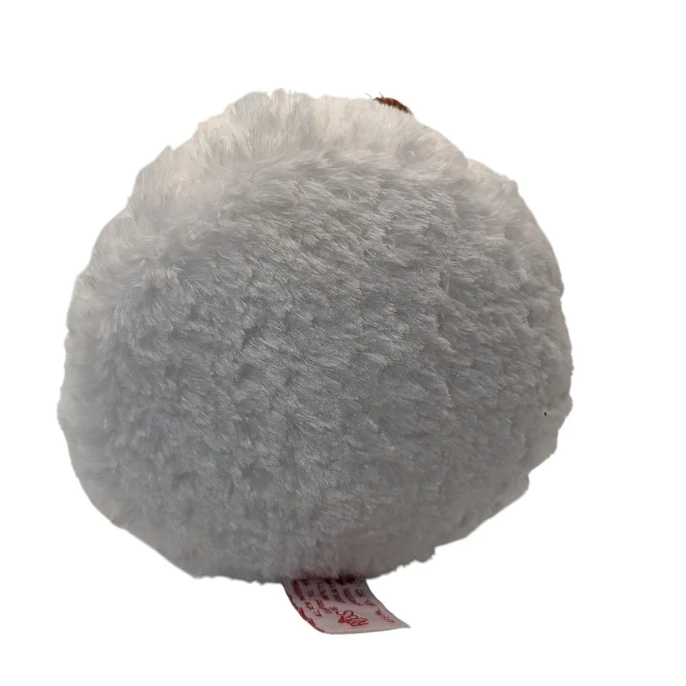 Vintage Russ Berrie Snowball Plush Snowman Christmas Scarf Holiday‎ Decor SEE